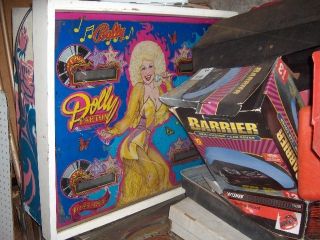 Dolly Parton Pinball Machine Bally Original RARE