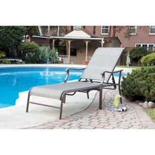Mainstays York Chaise Lounge Outdoor Chair Lounger With Extra Seating
