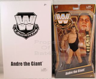 2012 MATTEL WWE LEGENDS ANDRE THE GIANT WILL COME IN WHITE MAILER NEW