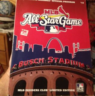 2009 Major League Baseball All Star Game Program Limited Edition