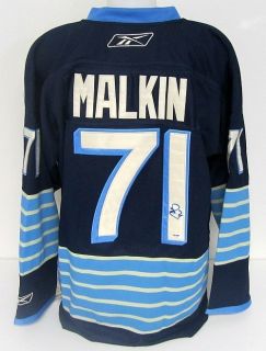Evgeni Malkin Signed Penguins Winter Classic Jersey PSA SI