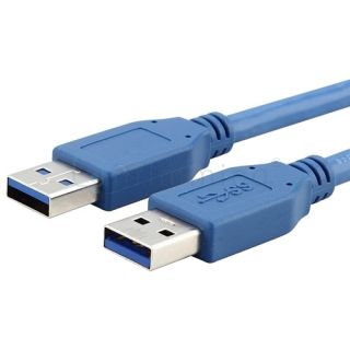8M Type A to Type A Male Male SuperSpeed USB 3 0 Cable 6 Feet