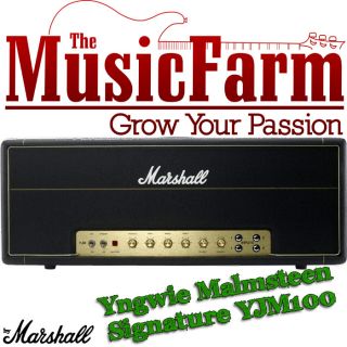 Marshall Limited Edition Yngwie Malmsteen YJM100 Signature Guitar Head
