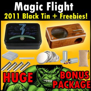 Magic Flight Launch Box Vaporizer Grinder Batteries