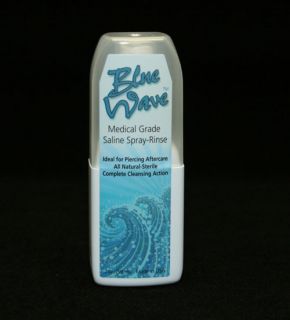 Blue Wave Tattoo Goo Sterile Saline Spray Body Piercing