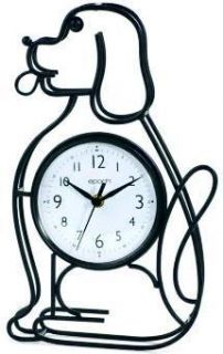 Dog Silhouette Wall Clock by Maples Brand New