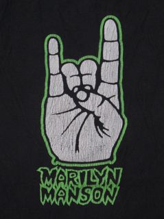 Marilyn Manson Vintage 1995 Concert T Shirt
