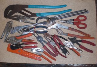 Pliers Grab Bag Mechanics Tools Assorted Tool Lot