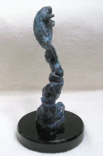Wyland Mini Bronze Sculpture of The Manatee