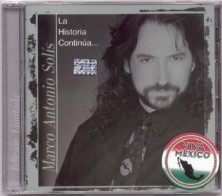Marco Antonio Solis La Historia Continua 1 New CD