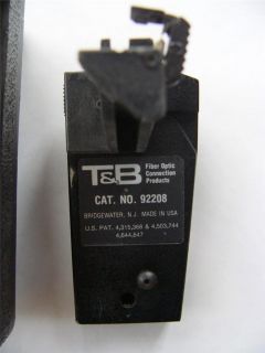 Thomas Betts 92208 Fiber Optic Cleaver