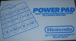 Power Pad   In Box + Super Mario Bros/Duck Hunt/Track & Field + Sleeve