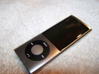 Apple iPod Nano 5th Generation 16GB Chromatic Silver Very Good Cond