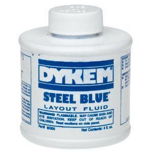 Marking Tool Dykem CL BLUE Layout Fluid Ship Ground Only ORM D, 4oz