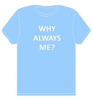 Why Always Me T Shirt Mario Balotelli Manchester Sky Blue Great Gift