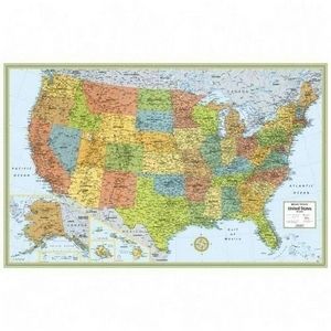 Rand McNally Ran 528959999 USA Wall Map USA 50