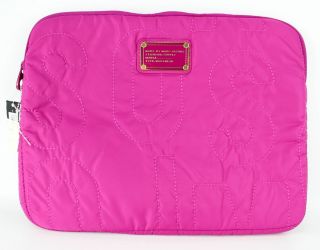 Marc Jacobs Pretty Handbag Fuchsia Classic 13 Laptop Case Bag Gorgeous
