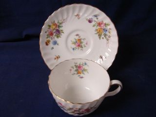 England China Dinnerware Older Mark Marlow Cup and Saucer