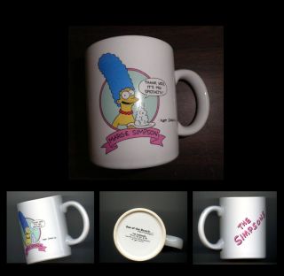 1990 Marge Simpson Its My Specialty The Simpsons Collectible Coffee