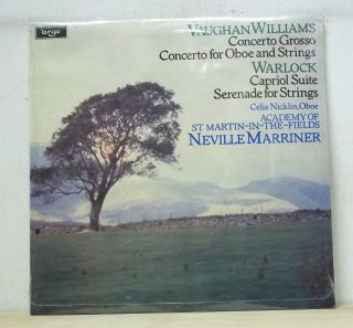 Marriner Vaughan Williams Warlock Argo ZRG 881 SEALED