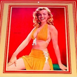 Marilyn Monroe Advertising Calendar Pinup Laszlo Willinger Minty Mint