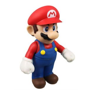 Red Nintendo Super Mario Bros Luigi Action Figure Toy Pretty Gift