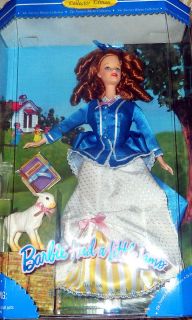 Mary Had A Little Lamb Barbie Doll NIB Nursery Rhyme Collection Series