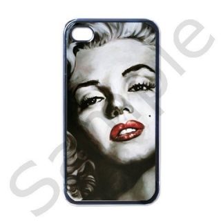 Marilyn Monroe Hot Apple iPhone 4 Case Black 2012DESIGN