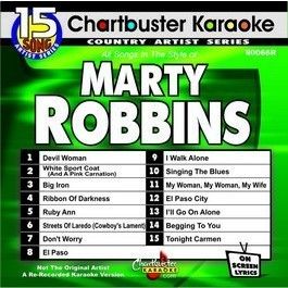 Marty Robbins Greatest Hits Chartbuster Karaoke CDG
