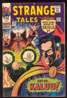 Strange Tales 148 Silver Age Marvel Comic Book Shield