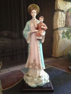 Virgin Mary of La Vang 18 Porcelain Statue