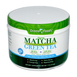 Green Foods Corporation Organic Matcha Green Tea 5 5 oz 156 G BG