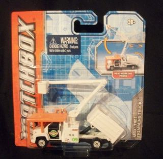 2012 2013 Matchbox MBX Tree Trimming Truck New VHTF Rigs Hard to Find
