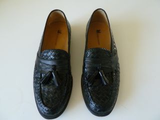 Massimo Emporio Men Black Shoes Size 9 5 M Spain