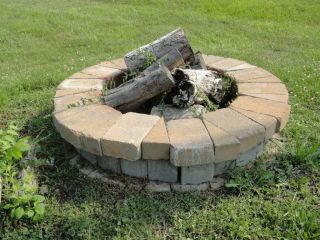 Custom Round Brick Outdoor Fire Pit Fire Pits