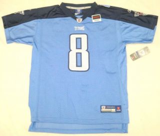 NFL Reebok Tennessee Titans Matt Hasselbeck Youth Team Color Jersey