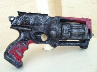 Modified Nerf Gun Maverick Rev 6 Custom Sci Fi Steampunk