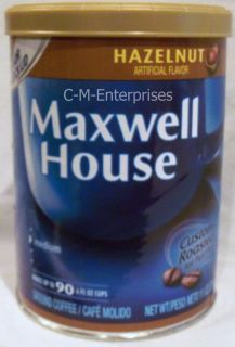 Maxwell House Hazelnut Coffee 11 Oz