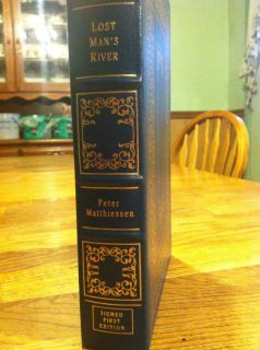 Lost Mans River Peter Matthiessen Easton Press Signed First Edition