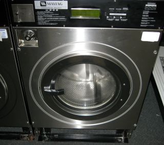 Maytag Stainless Steel Commercial Washing Machine Model MFR30PDCTS