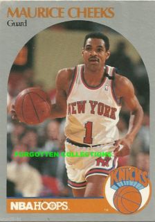 Maurice Cheeks G Knicks 1990 NBA Hoops Last 1