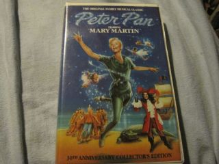 Peter Pan starring Mary Martin 30th Anniversary VHS