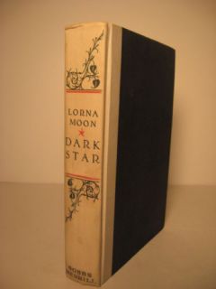 1929 Lorna Moons Dark Star Signed by Mary Pickford