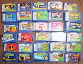 Choice Lot of LeapFrog Leapster L Max Games 30 Titles to Choose From