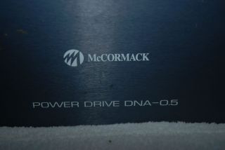McCormack Stereo Amplifier Power Drive DNA 0 5