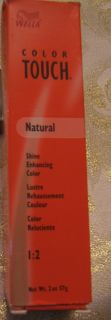 Wella Color Touch Natural Demi Permanent Hair Color 2 oz 57 G