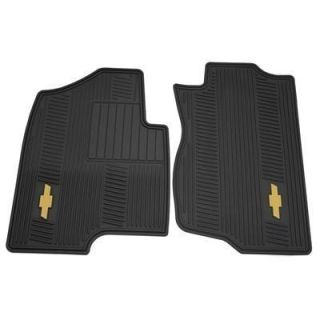 Chevrolet Avalanche All Weather Floor Mats Front Ebony 12499639