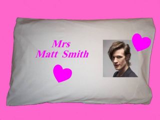 Matt Smith Pillow Case A Must for Any Fan