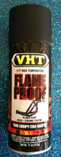 VHT Exhaust Flameproof Paint Flat Black High Temp SP102 SP 102