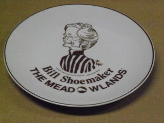 Bill Shoemaker The Meadowlands Commemorative Plate